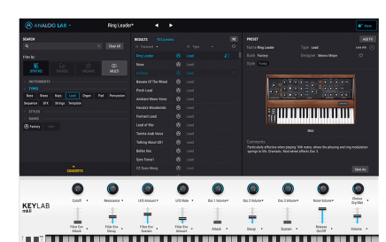 Arturia Analog Lab V v5.5.0 CE / v5.4.0 WiN MacOSX